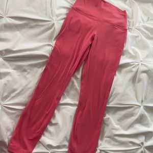 Brand new never been worn pink guava lululemon